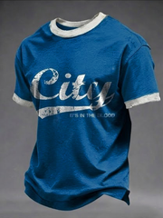 Men's City It's In The Blood Short Sleeves T-shirt