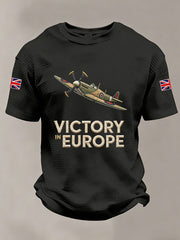 Men's Victory in Europe Day Waffle Short Sleeve
