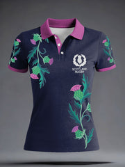 Women's Scotland Rugby Lover Printed Tops