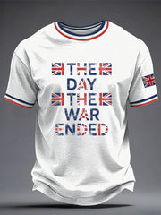 Men's The Day the War Ended Printed T-shirt