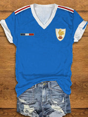 Women's France Rugby Short-sleeved T-shirt