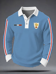 Men's France Rugby Long Sleeve Shirt