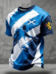 Men's Scotland Football Lover Printed Sweatshirt