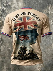 Men's Lest We Forget Short Sleeves T-shirt