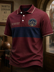 Men's North London Football Lover Printed Casual Tops