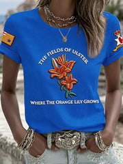 Women's 12th July Orangemen's Day Printed T-shirt