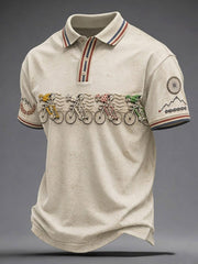 Men's Skeleton Bicycle Shirt