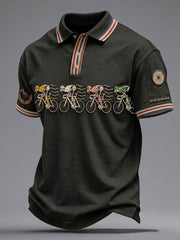 Men's Skeleton Bicycle Shirt
