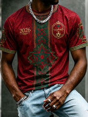 Men's 2026 Morocco Football T-Shirts