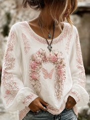 Women's Rose Of Tralee Cotton-Linen Shirt