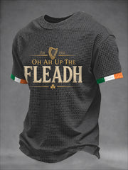 Men's Fleadh Cheoil na hÉireann Print Waffle T-shirt