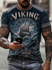 Men's Viking Printed T-shirt