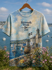 Men's Falmouth Week Print Casual T-shirt