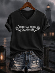 Women's Greetings From Widow’s Bay Halloween Horror T-shirt