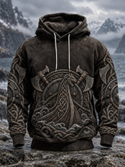 Men's Viking Printed Hoodie
