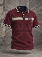 Men's Cool Britannia UK Culture Art Printed Casual Tops