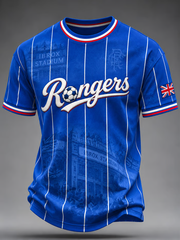 Men's Rangers Football Lover Printed short sleeves t-shirt