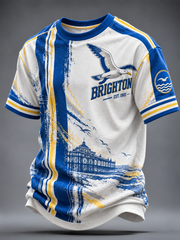 Men's Brighton Football Printed short sleeves t-shirt