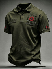 Men's Lest We Forget Printed Shirt
