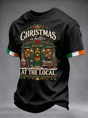 Men's Irish Christmas Short Sleeve T-shirt