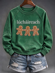 Women's Happy Irish Christmas Sweatshirt