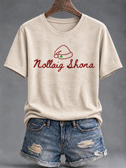 Women's Happy Irish Christmas T-shirt