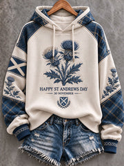 Women's St. Andrew's Day in Scotland Printed Regular Sweatshirt