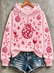 Women's British Music Print Sweatshirt