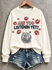 Women's British Music Regular Sweatshirt