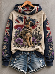 Women's Animals In War Lest We Forget Print Regular Sweatshirt