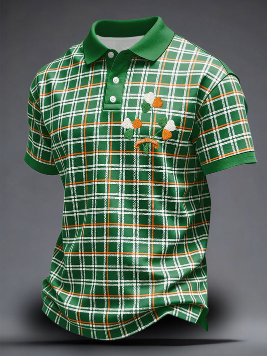 Men's Ireland Rugby Lover Printed Casual Tops