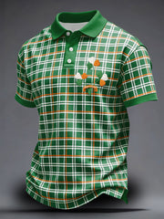 Men's Ireland Rugby Lover Printed Casual Tops