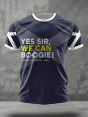 Men's Scotland Football Lover Printed T-shirt