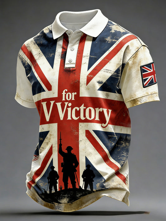 Men's V for Victory Printed Shirt