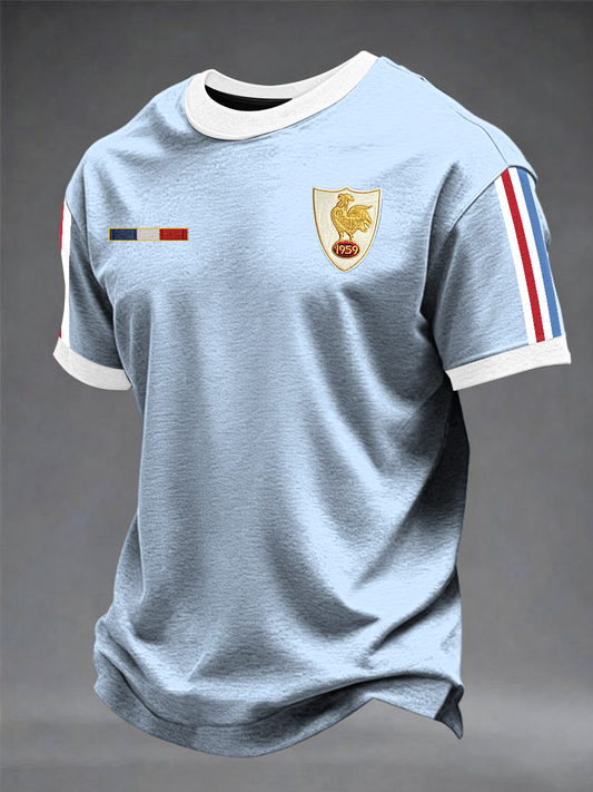Men's France Rugby Short Sleeves T-shirt
