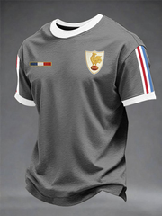 Men's France Rugby Short Sleeves T-shirt