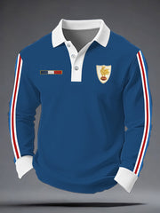 Men's France Rugby Long Sleeve Shirt