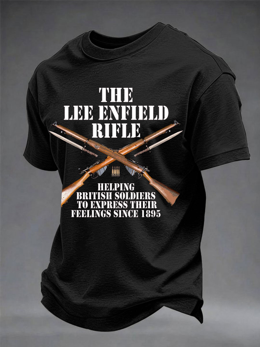 Men's british soldier imitation cotton short-sleeved T-shirt