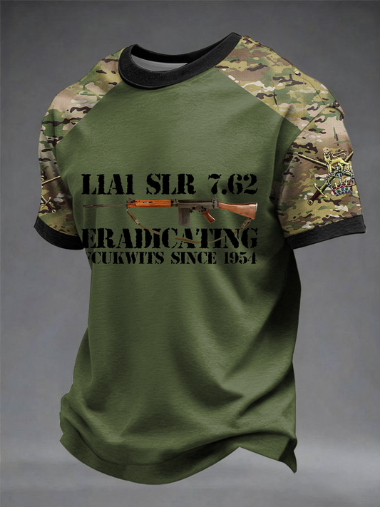 Men's british soldier short sleeves t-shirt