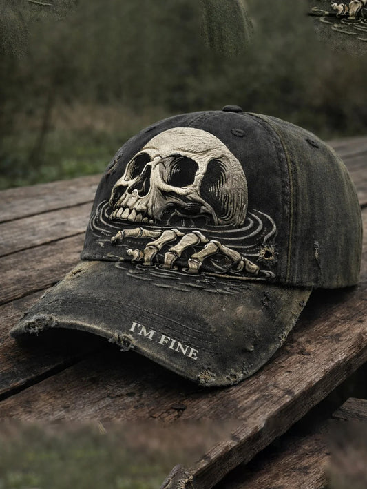 Gothic Skull Hat