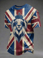Men's British Lion Printed T-shirt