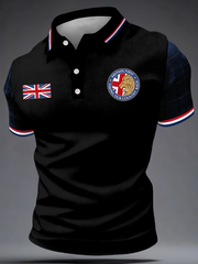 Men's British Lion Printed polo shirt