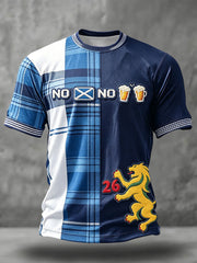 Men's Scotland Football Lover Printed Sweatshirt