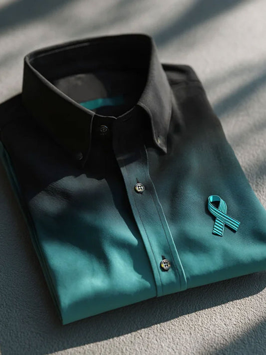 Men's PTSD Awareness Veteran Printed Shirt