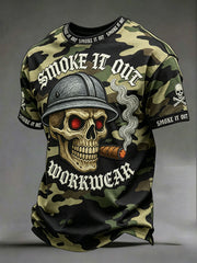 Men's 'smoke it out' Camouflage T-shirts