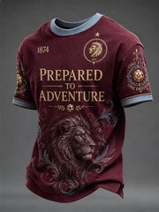 Men's Gift For Soccer Fans Print Casual Tee