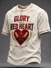 Men's North London Football Lover Printed T-shirt
