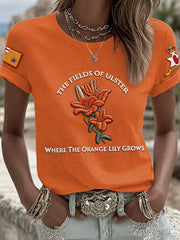 Women's 12th July Orangemen's Day Printed T-shirt