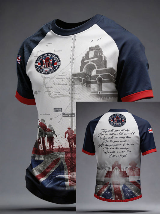 Men's Battle of The Somme Veteran Printed T-shirt