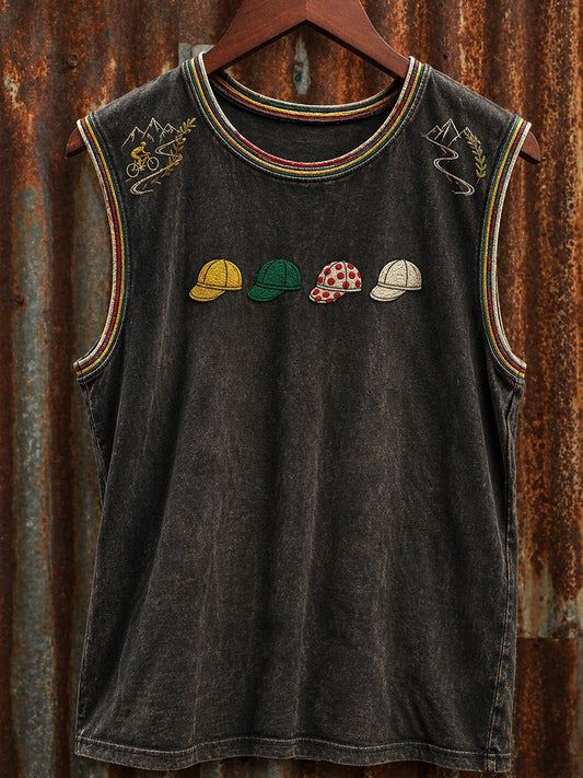 Men's Bicycle Hat Vest